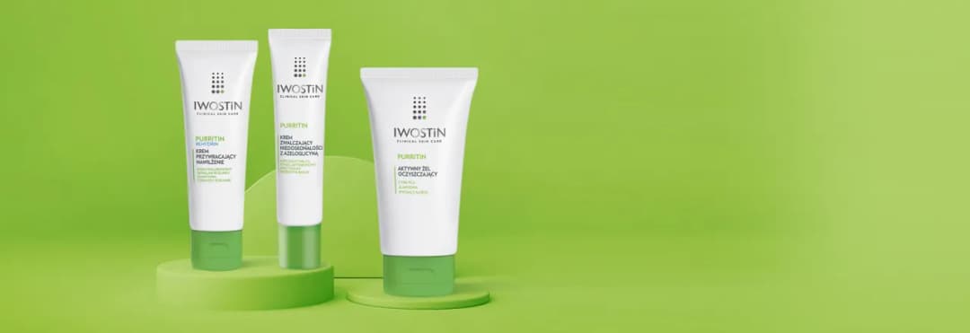Aktywny krem eliminujący niedoskonałości Purritin Iwostin - skuteczność i skład
