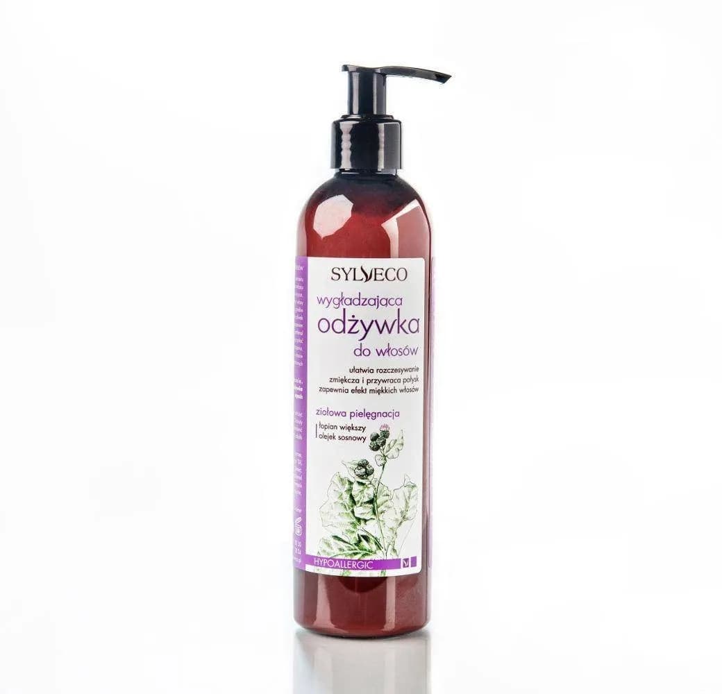 Sylveco wygładzająca odżywka do włosów - naturalne składniki na blask